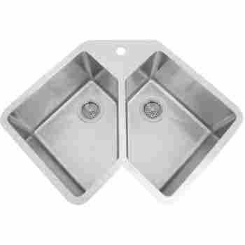 Barclay Kssdb2540 Ss 32 3 4 Montague Double Bowl Stainless Seel