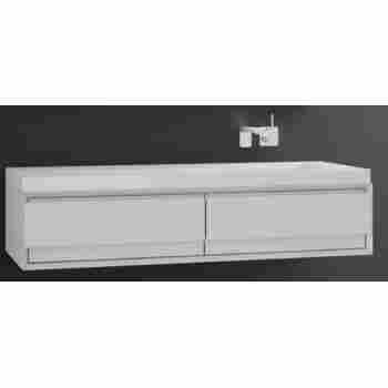 Wetstyle M6010wm M Collection 60 Wall Hung Bathroom Vanity Qualitybath Com