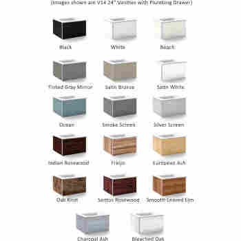 Robern Vf30pdc V14 30 1 4 Wall Mounted Vanity Base Unit With