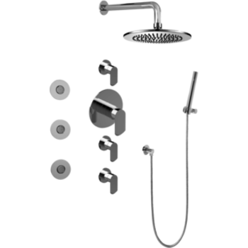Graff Gb1 122a Lm45s Phase Trim For Full Thermostatic Shower System Qualitybath Com