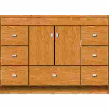 Strasser Woodenworks 25 126 Montlake 48 Vanity With Slab Doors Qualitybath Com