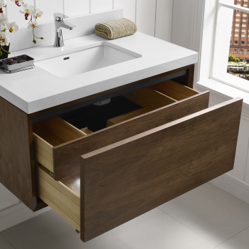 Fairmont Designs 1505 Wv36 M4 36 Wall Hung Vanity Qualitybath Com