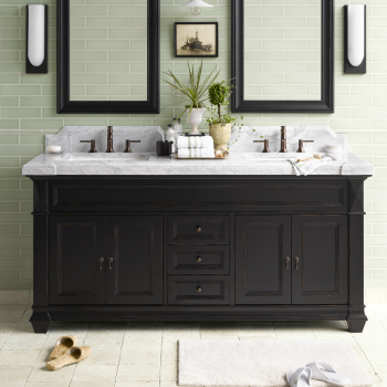 Ronbow 062872 Torino 72 1 8 Double Sink Vanity Qualitybath Com