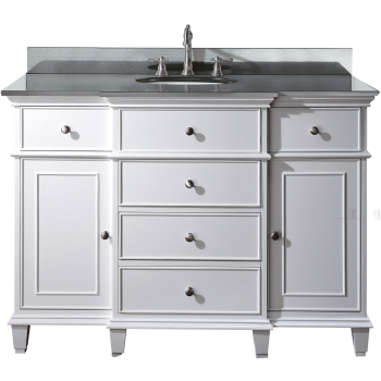 Avanity Windsor V48 Wt Windsor 48 Vanity Qualitybath Com