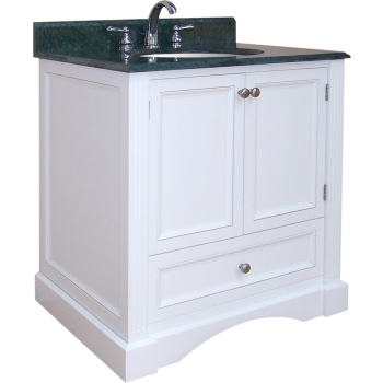 Empire N30w Newport 30 Two Door One Drawer Vanity Qualitybath Com