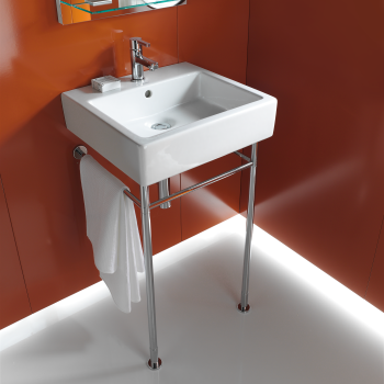 Duravit 045460 Vero Washbasin For Metal, Bathroom Vanity Legs Metal