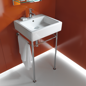 Duravit 045460 Vero Washbasin For Metal Console Legs Qualitybath Com