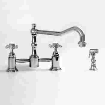 Sigma 1 35 Pillar Style Kitchen Faucet With Handspray