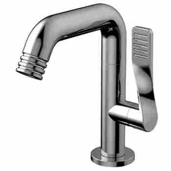 Aquabrass 12014 Tubo Single Hole Lavatory Faucet Qualitybath Com