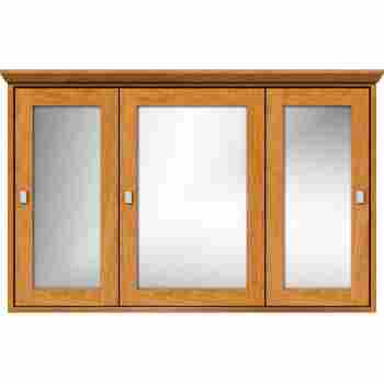 Strasser Woodenworks 57 001, Tri Fold Medicine Cabinet
