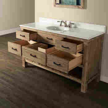 Fairmont Designs 1507 Vh60 Napa 60 Open Shelf Bathroom Vanity