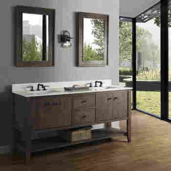 Fairmont Designs 1515 Vh7221d River View 72 Bathroom Vanity