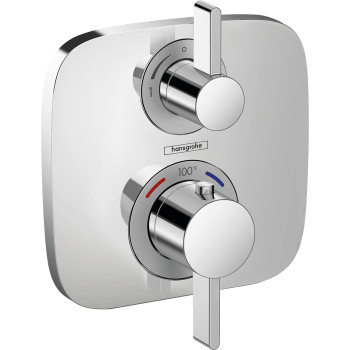 Hansgrohe 15708821 Softcube Trim For Thermostatic Control With Volume Control And Diverter Qualitybath Com