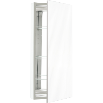 Robern Plm1630 Pl Series 15 1 4 Single Door Mirrored Cabinet
