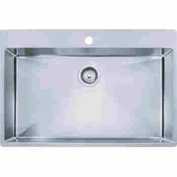 Franke Hfs3322 1 Vector 33 7 8 Stainless Steel Kitchen Sink