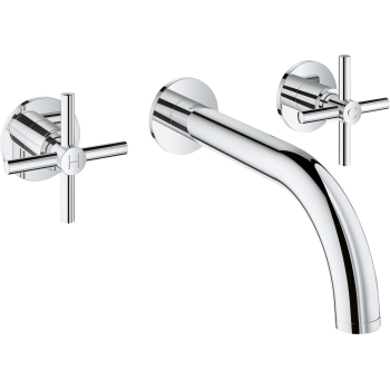 Grohe 20173 Atrio New Wall Mount Vessel Faucet Trim Qualitybath Com