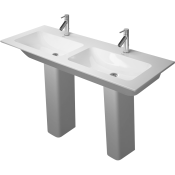 Duravit 2336130060 Me By Starck Double Washbasin For Pedestal Or