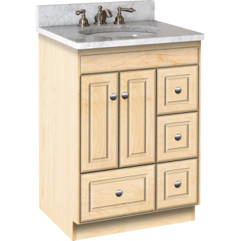 Strasser Woodenworks 21 368 Montlake 24 Vanity With Right Hand Drawers And Ultraline Doors Qualitybath Com