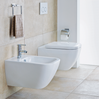 Duravit 2550090092 Happy D 2 Wall Mounted Toilet Qualitybath Com