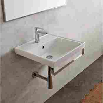 Scarabeo 3001 Tb Bathroom Sink With Towel Bar Qualitybath Com