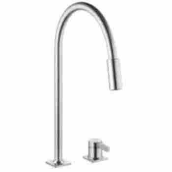 Kwc 10 392 323 700 Era Single Lever Pull Down Kitchen Faucet Qualitybath Com
