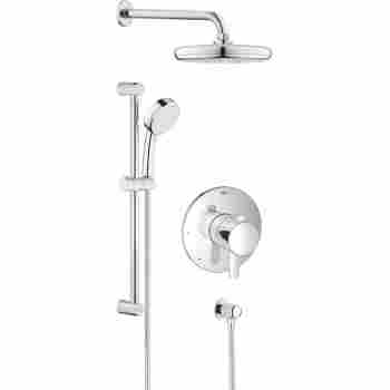 Grohe 35051001 Grohflex Shower Set Qualitybath Com