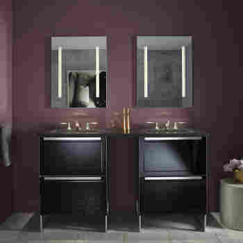 Robern Ac2430d4p1la Aio Series 23 1 4 Single Door Mirrored Medicine Cabinet