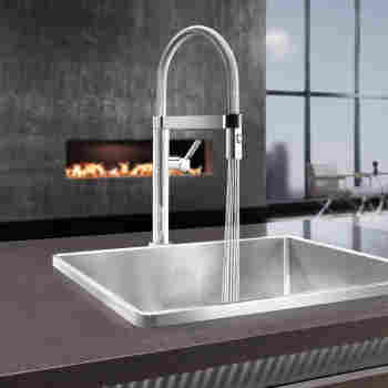 Blanco 441622 Culina Mini Semi Professional Kitchen Faucet 2 2 Gpm