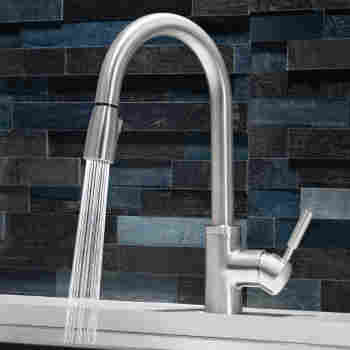 Blanco 441646 Sonoma Kitchen Faucet With Pull Down Spray 2 2 Gpm Qualitybath Com