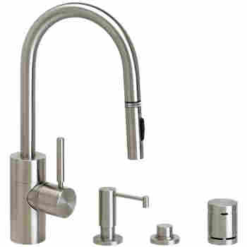 Waterstone 5900 4 Kitchen Faucet With Soap Lotion Dispenser Air