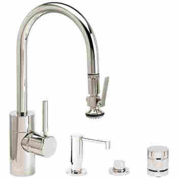 Waterstone 5930 4 Kitchen Faucet With Soap Lotion Dispenser Air