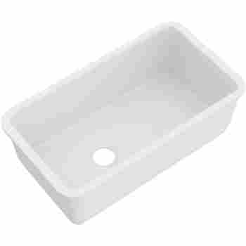 Rohl 6497 Allia 34 1 2 Fireclay Kitchen Sink Qualitybath Com