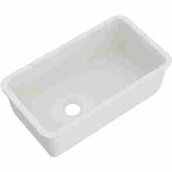 Rohl 6497 00 Allia 34 1 2 Fireclay Kitchen Sink Qualitybath Com