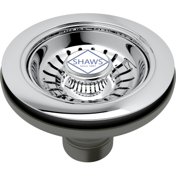 Rohl 734stn Shaws Manual Basket Strainer Qualitybath Com