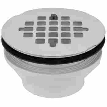 Jaclo 86560 Sn No Caulk Shower Drain Qualitybath Com