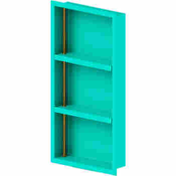 Rubinet 9twn4aqbd 12 X 24 Recessed Wall Niche With Two