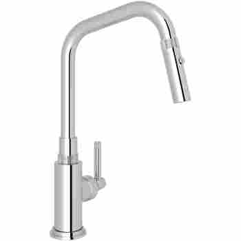 Rohl A3431il Campo Side Lever Pull Down Kitchen Faucet Qualitybath Com