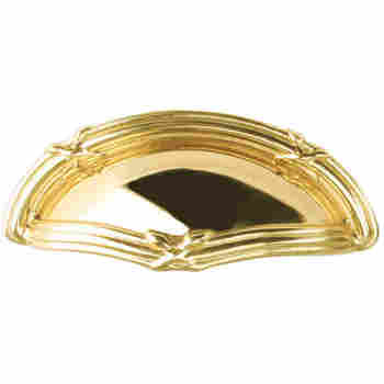 Emtek 86281 Ribbon And Reed Bin Pull Qualitybath Com