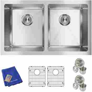 Elkay Efru311810tc Crosstown 30 3 4 Kitchen Sink Kit Qualitybath Com