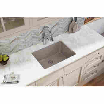 Elkay Elgu2522 Quartz Classic 24 5 8 Kitchen Sink Qualitybath Com