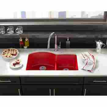 Elkay Elxhu3322rrt0 Quartz Luxe 33 Kitchen Sink Qualitybath Com