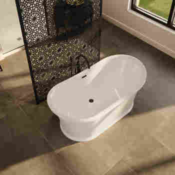 Maax 106389 000 001 Elina Freestanding Soaker Tub Qualitybath Com