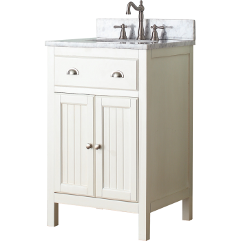 Avanity Hamilton Vs24 Hamilton 25 Vanity Combo In French White