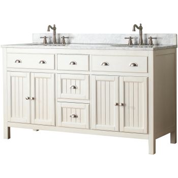 Avanity Hamilton Vs60 Hamilton 61 Vanity Combo In French White Finish Qualitybath Com