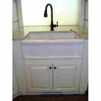 Herbeau 4603 Luberon 30 Fireclay Farmhouse Sink