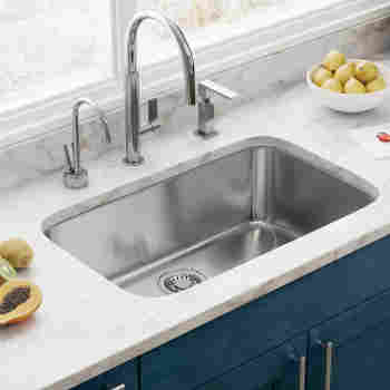 Franke Kbx11021 Kubus 23 1 4 Single Bowl Undermount Kitchen Sink
