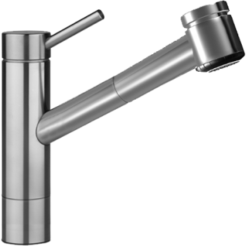 Kwc 10 271 333 700 Suprimo Single Hole Single Lever Kitchen Mixer With Swivel Spout And Pull Out Spray Qualitybath Com