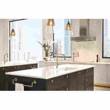 Brizo 64054lf Blgl Litze Kitchen Faucet With Smart Touch