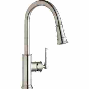 Elkay Lkec2031 Explore Pull Down Kitchen Faucet Qualitybath Com