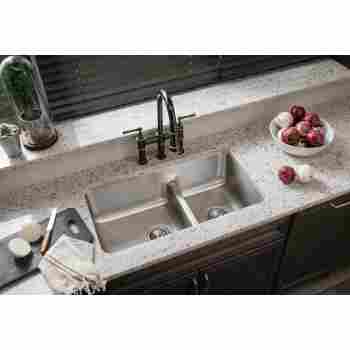 Elkay Lkec2037 Explore Pull Down Bridge Kitchen Faucet